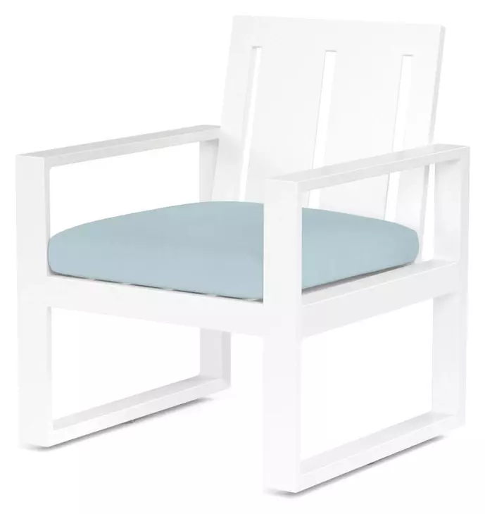 Newport Canvas Skyline Upholstered Outdoor Dining Chair