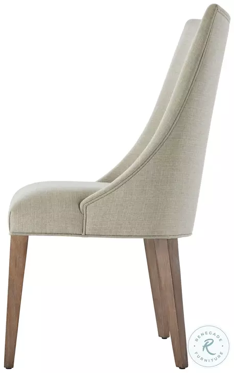 Adele Mangrove And Draper Performance Fabric Dining Chair