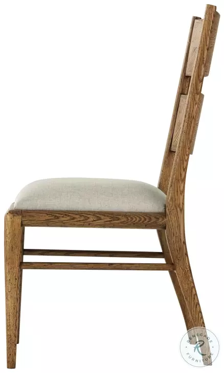 Nova Dawn And Draper Performance Fabric Ladder Back Dining Side Chair