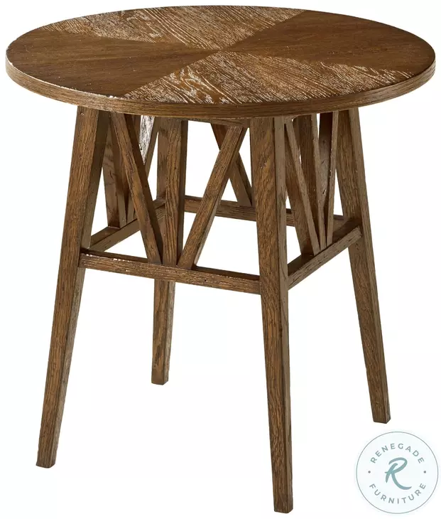Nova Dusk 22" Round Side Table