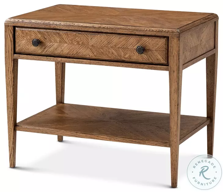 Nova Dawn 29" Drawer Rectangular Side Table
