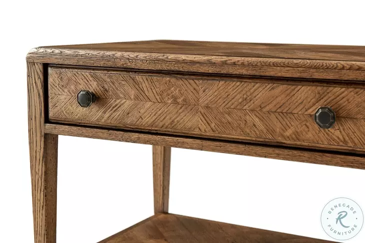 Nova Dawn 29" Drawer Rectangular Side Table