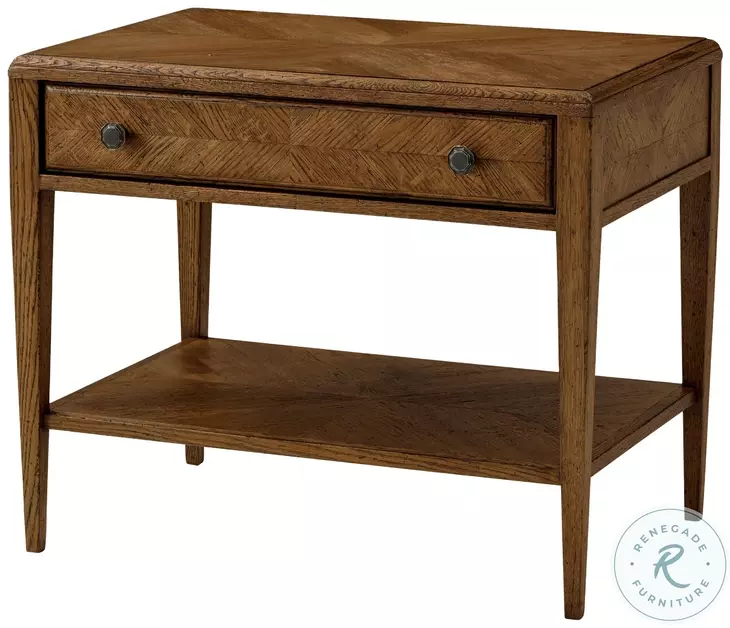 Nova Dusk 29" Drawer Rectangular Side Table