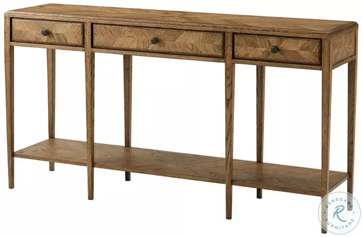 Nova Dawn Two Tiered 63" Rectangular Console Table