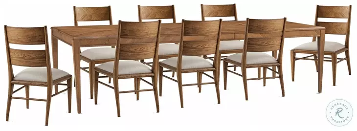 Nova Dawn 84" Extendable Rectangular Dining Room Set