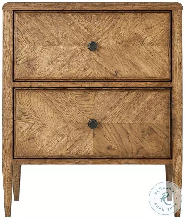 Nova Dawn Small 2 Drawer Nightstand