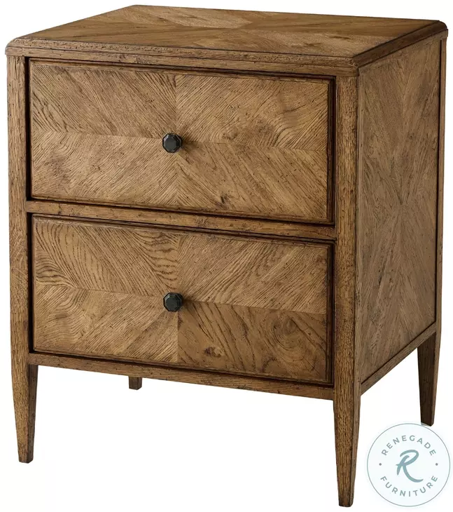 Nova Dawn Small 2 Drawer Nightstand