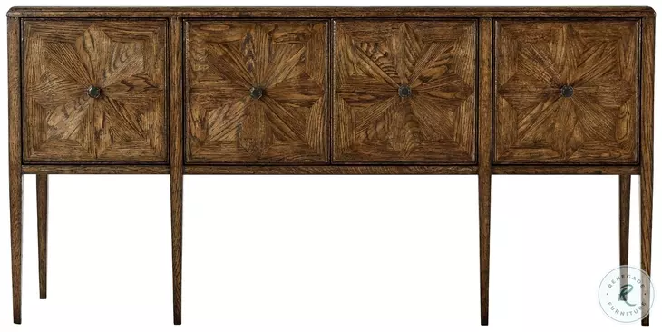 Nova Dusk 4 Doors Rectangular Credenza