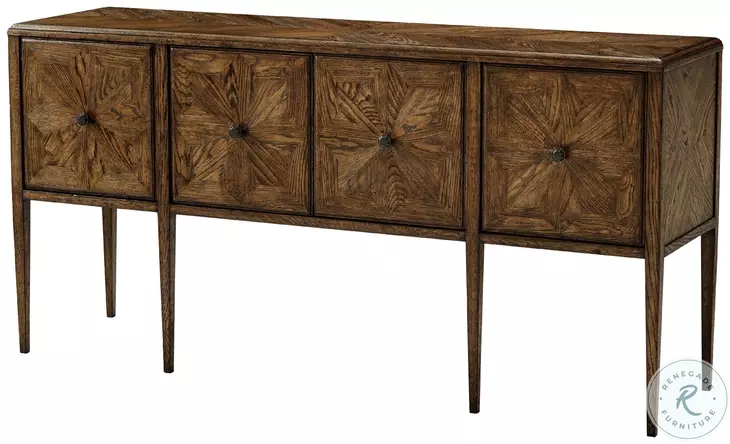 Nova Dusk 4 Doors Rectangular Credenza