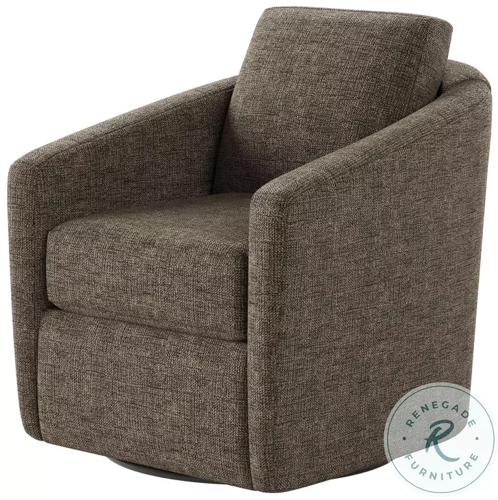 Daisey Brady Chocolate Swivel Glider