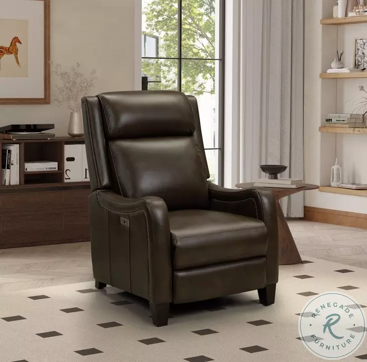 Taylor Clawson Mousse Power Recliner with Power Headrest