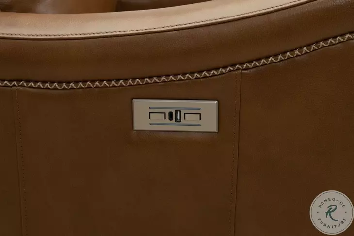 Taylor Elwood Saddle Power Recliner with Power Headrest