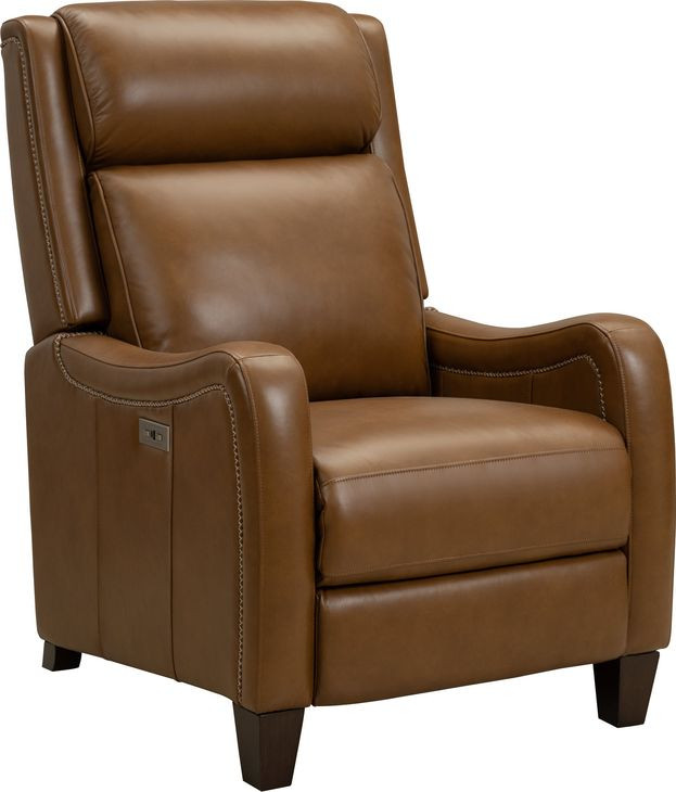 Taylor Elwood Saddle Power Recliner with Power Headrest From