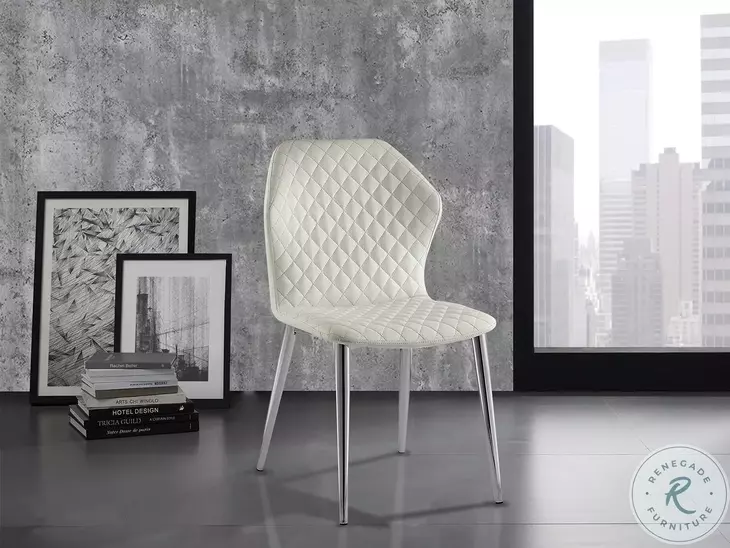 Olivia White Dining Chair Set Of 2