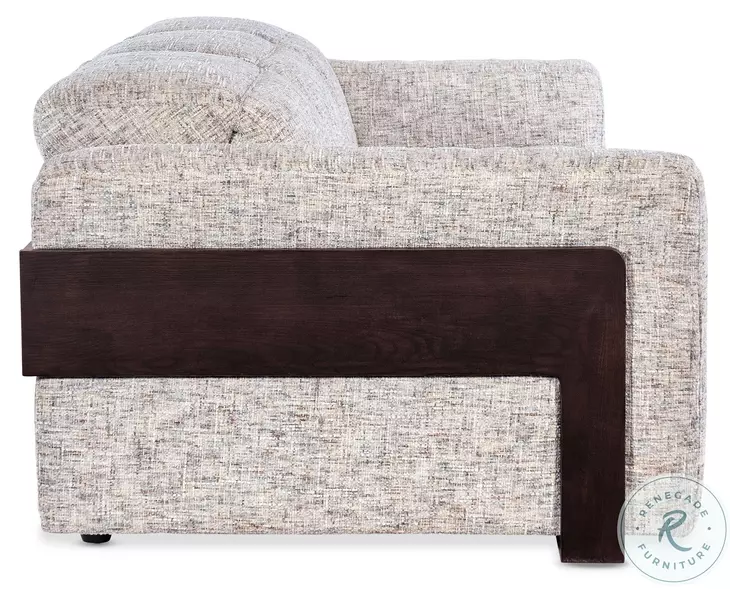 Averin Wood Odyssey Frost Power Sofa with Power Headrest