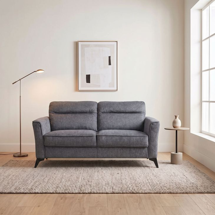 Tellot Dark Gray 57" Loveseat