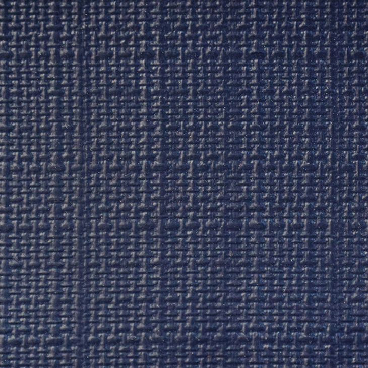 Getty Textured Navy Linen 3 Drawer Chest