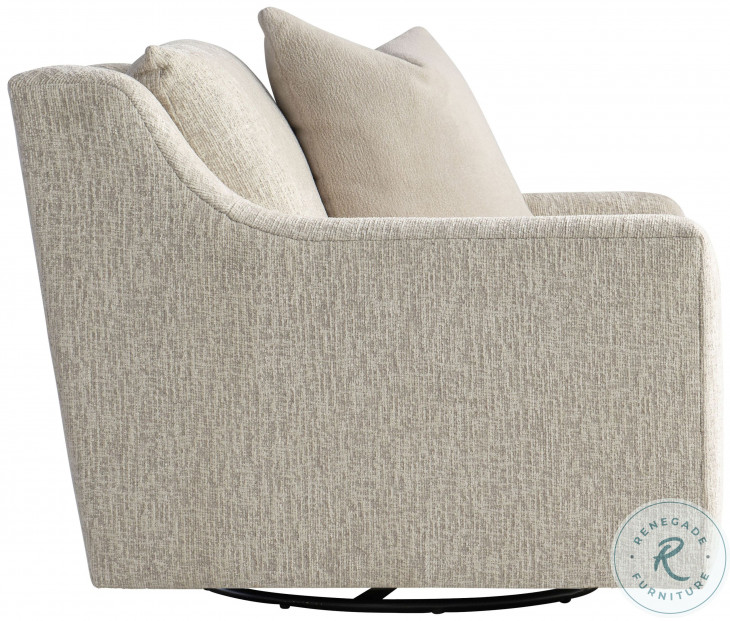 Gabi Beige Swivel Chair