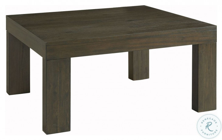 Jasper Dark Brown Square Coffee Table From Picket House Furnishings ...