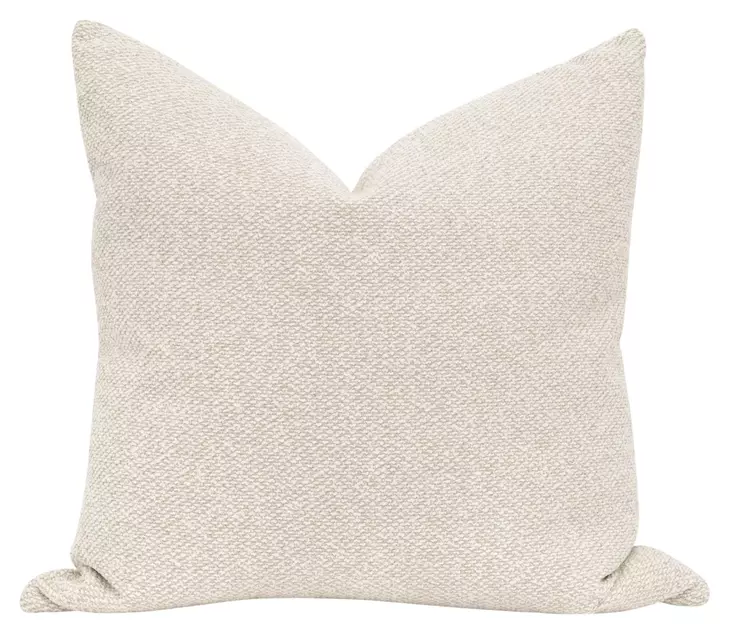 The Basic Linen 26" Essential Euro Pillow Set of 2