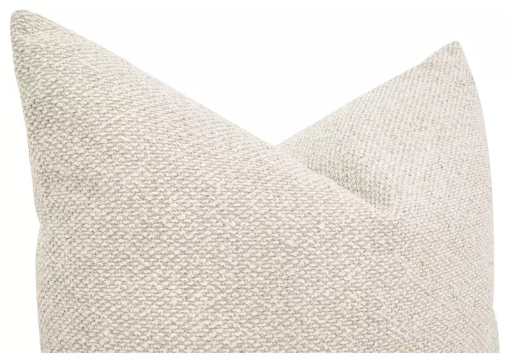 The Basic Linen 26" Essential Euro Pillow Set of 2