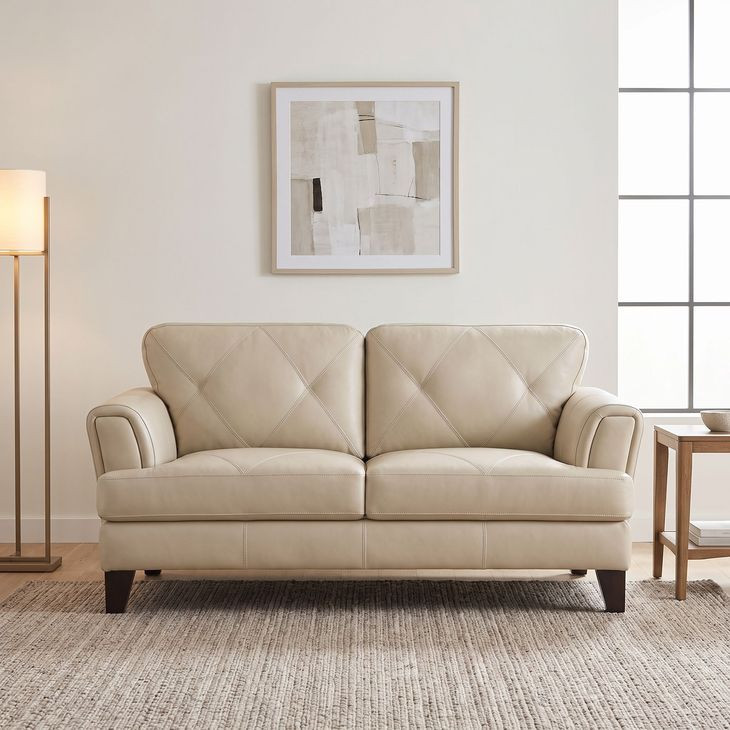Thierry Cream Loveseat