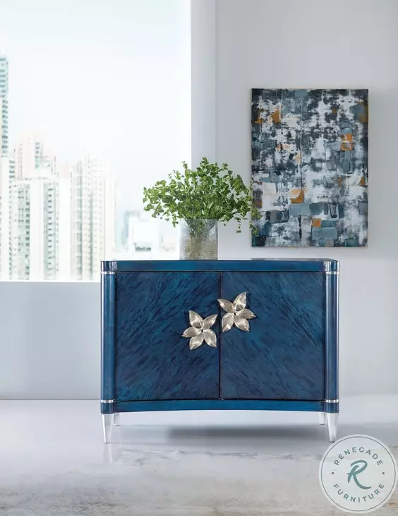 Azure Rich Blue Accent Chest