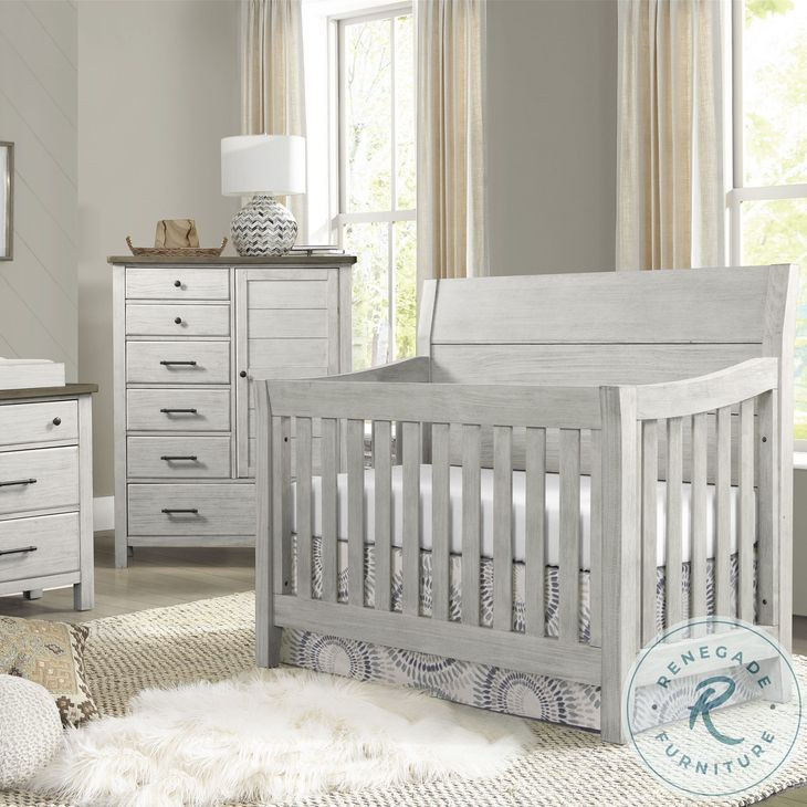 Timber Ridge Weathered Washed Sierra 6 Drawer Chifferobe