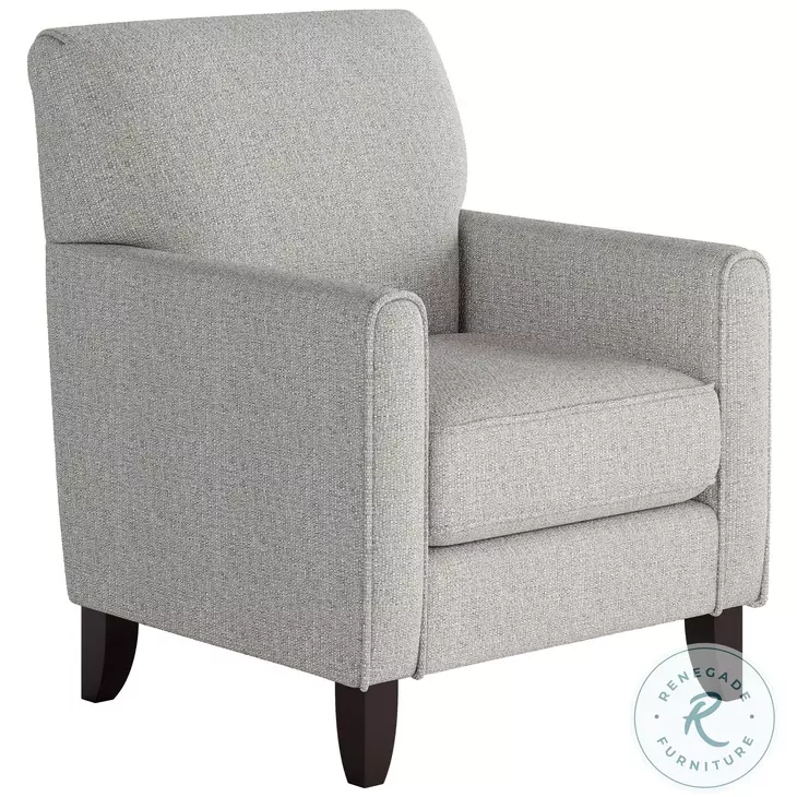 Sugarshack Grey Straight Arm Accent Chair