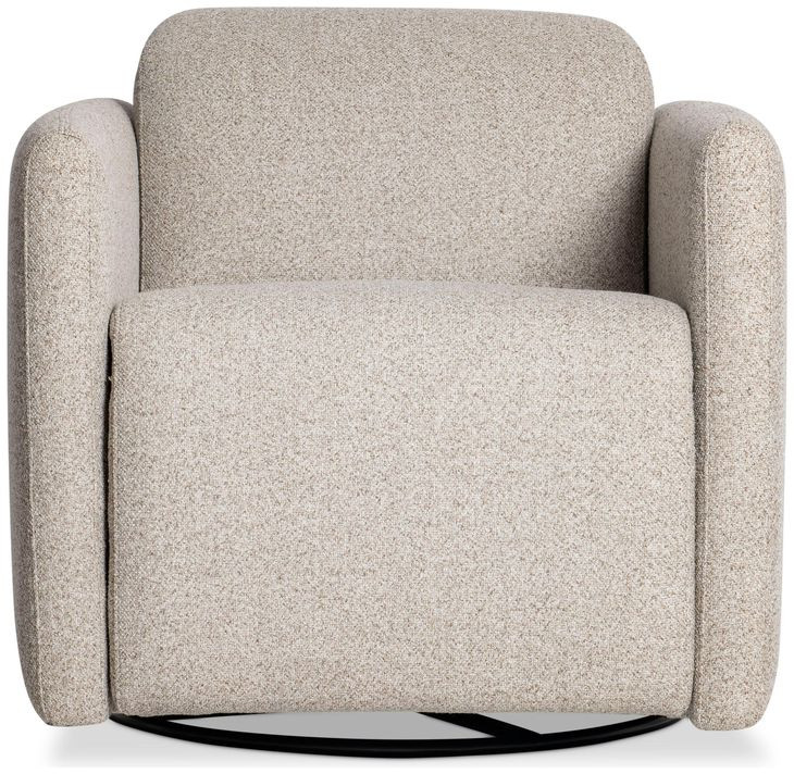 Livvy Beige Power Motion Swivel Chair