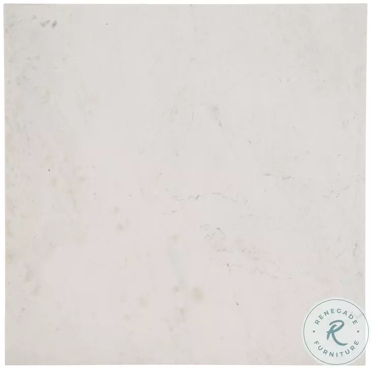 Donnelly White Marble Cocktail Table