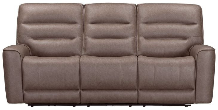 Lawson Sydney Brunette 86" Zero Gravity Triple Power Reclining Sofa with USB Charging