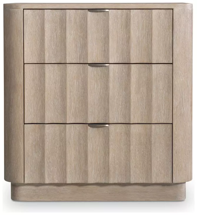 Loggia Aria 3 Drawer 21" Nightstand with USB Charging