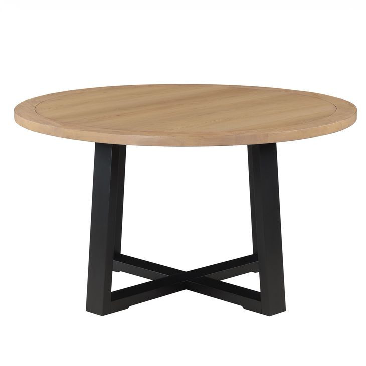 Magnolia Black 54" Round Dining Table