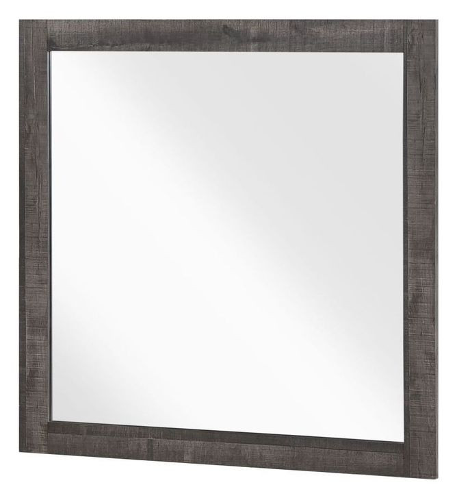 1457 Antique Grey Dresser Mirror