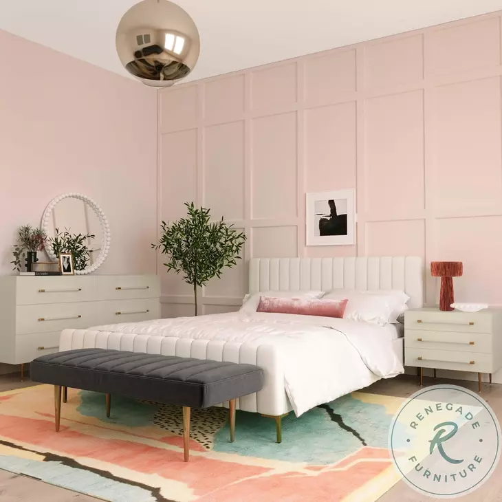 Trident Taupe Nightstand