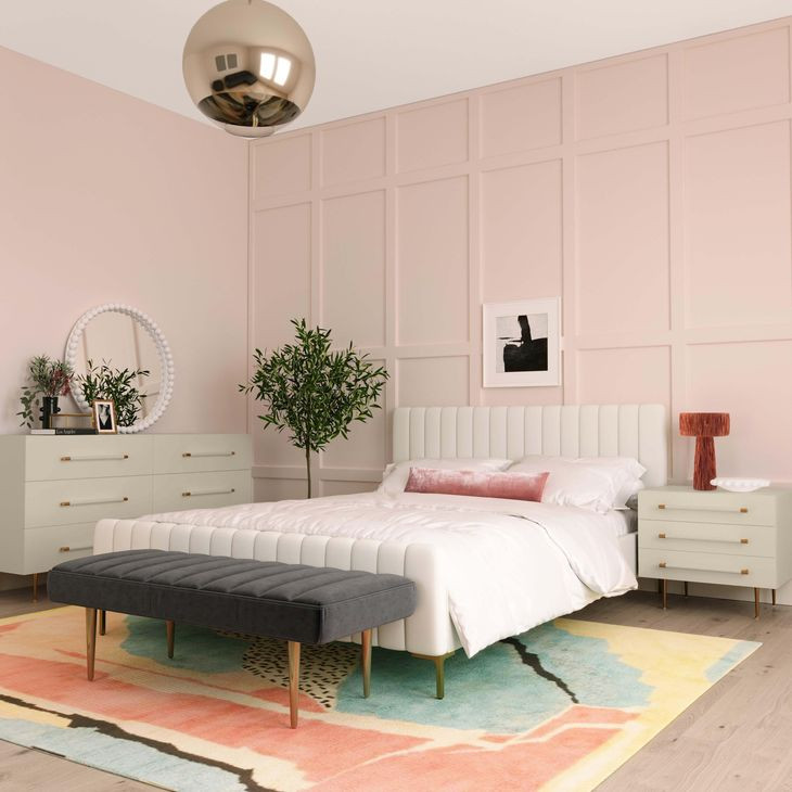 Trident Taupe 6 Drawer Dresser