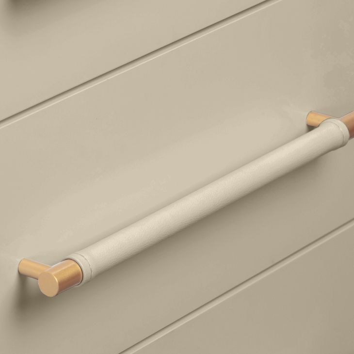 Trident Taupe 6 Drawer Dresser