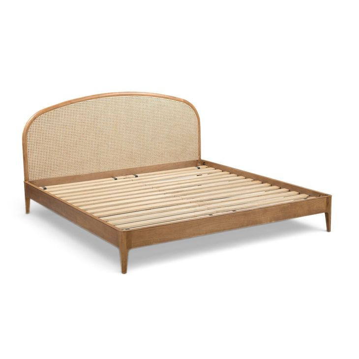 Mico Natural King Panel Bed