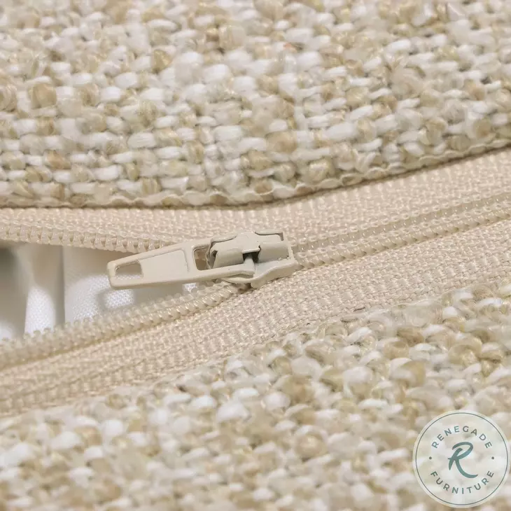 Bonney Rust Orange Boucle Accent Cushion