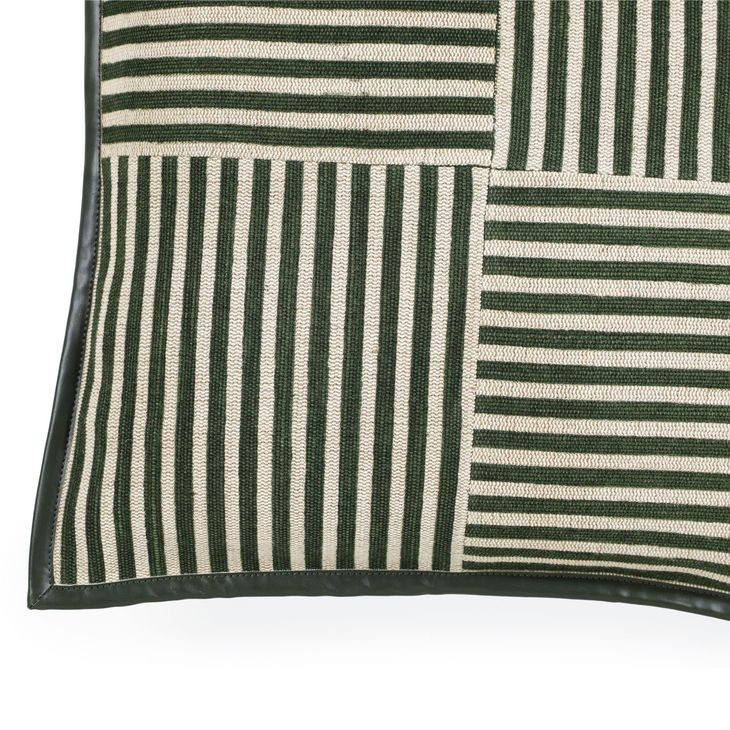 Kora Green Throw Pillow Cover