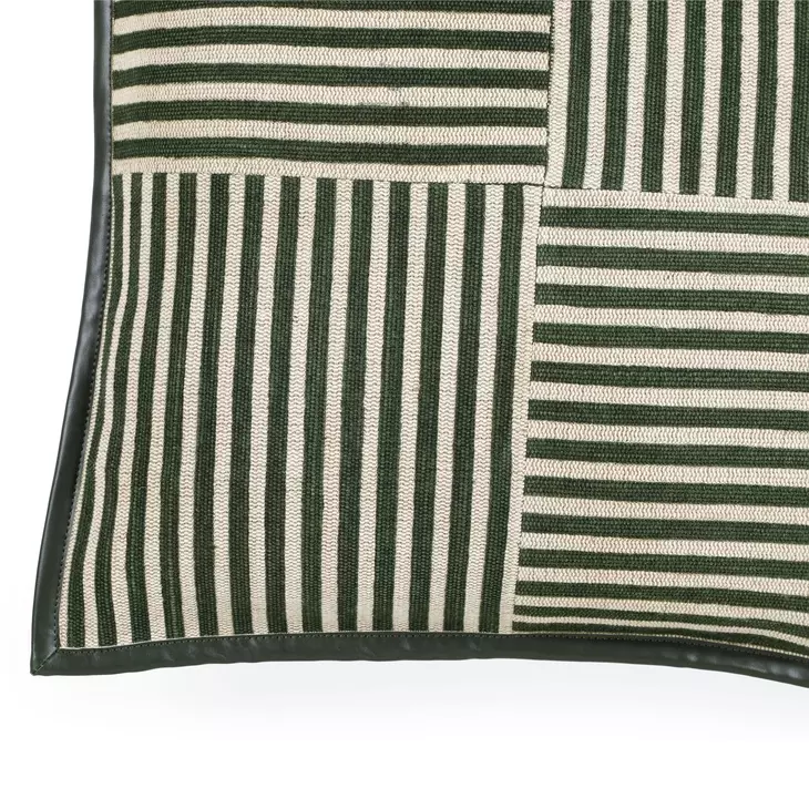Kora Green Throw Pillow Cover