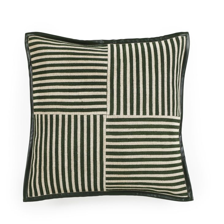 Kora Green Throw Pillow Cover