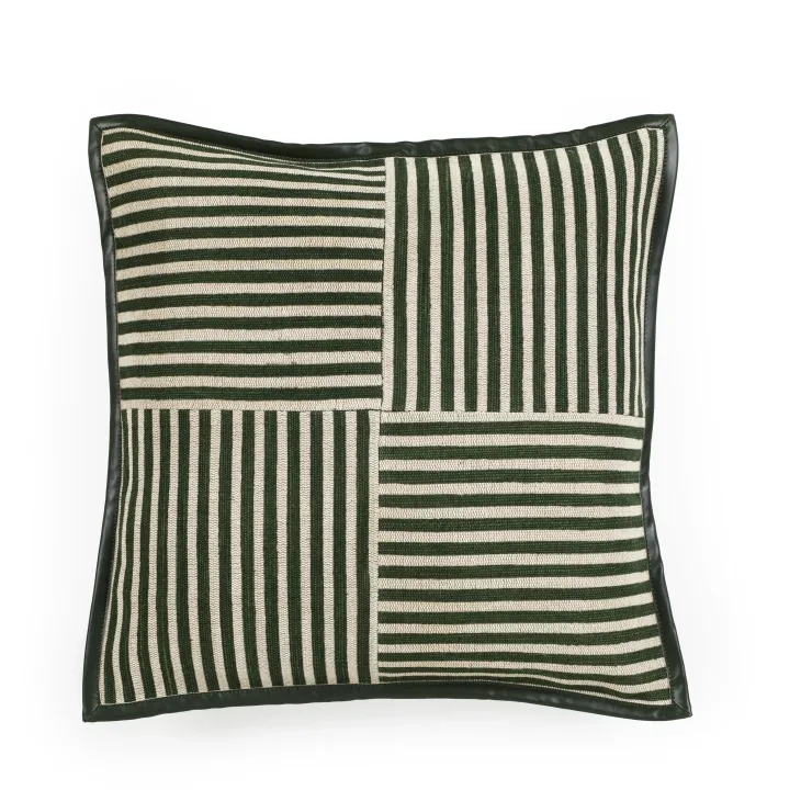 Kora Green Throw Pillow