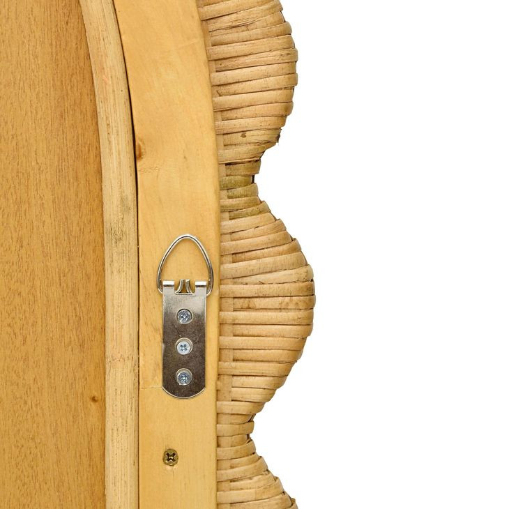 Bama Natural Arched Wall Mirror