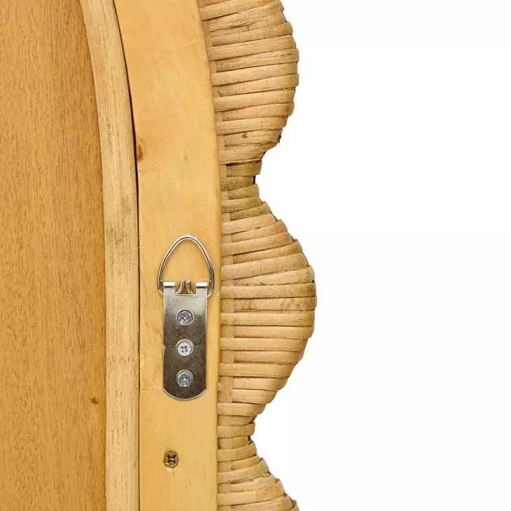 Bama Natural Arched Wall Mirror