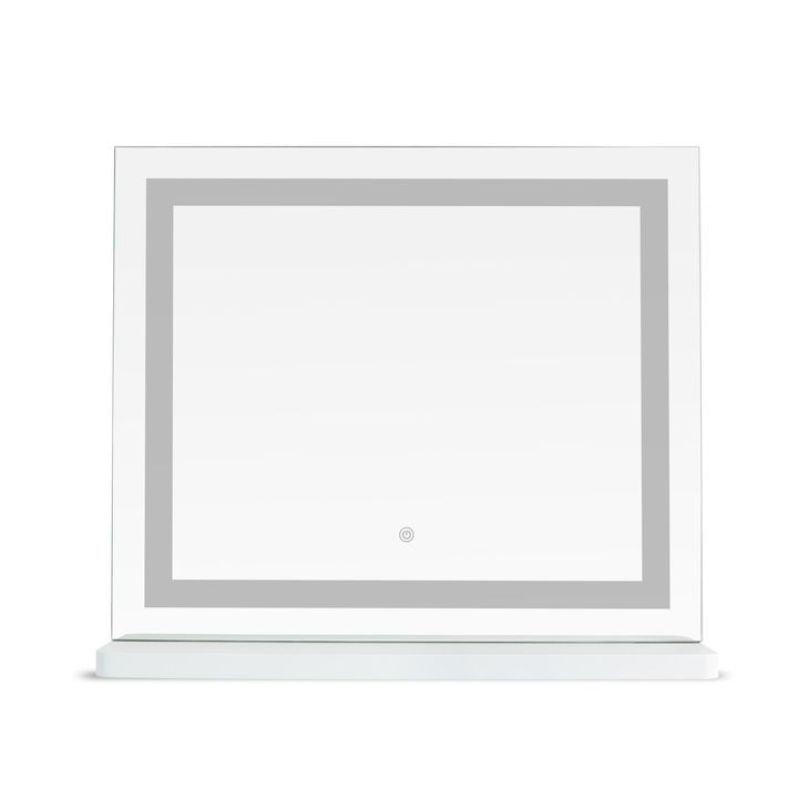 Lola Transparent 25" Rectangular Vanity Mirror with LED Panel