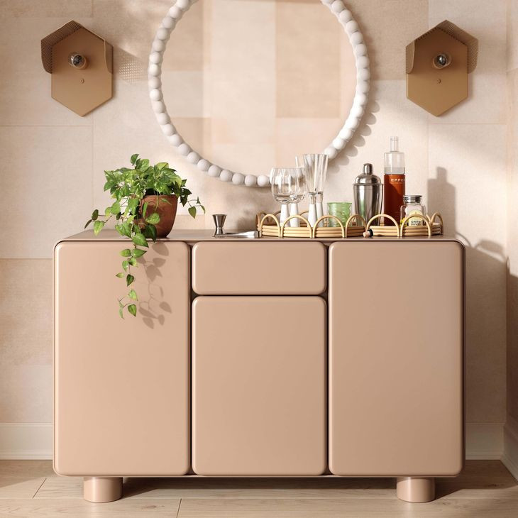 Tammy Taupe 3 Door Buffet
