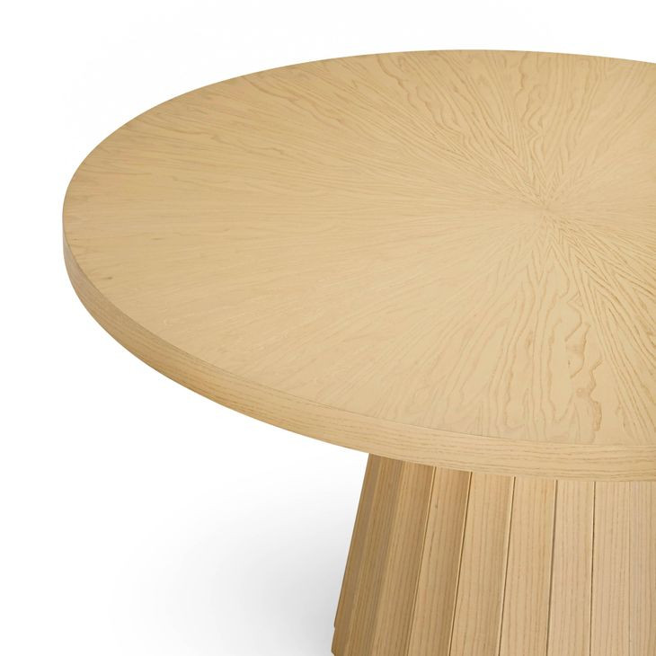 Meri Natural 56" Round Dining Table