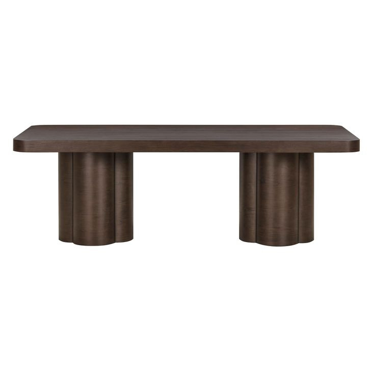 Bambi Dark Brown Rectangular Dining Room Set